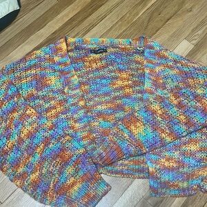 Zaful Cropped colorful cardigan